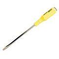 Surtek Yellow Hitting Screwdriver Square Shank Flat Tip 1/4X4 in. D404G